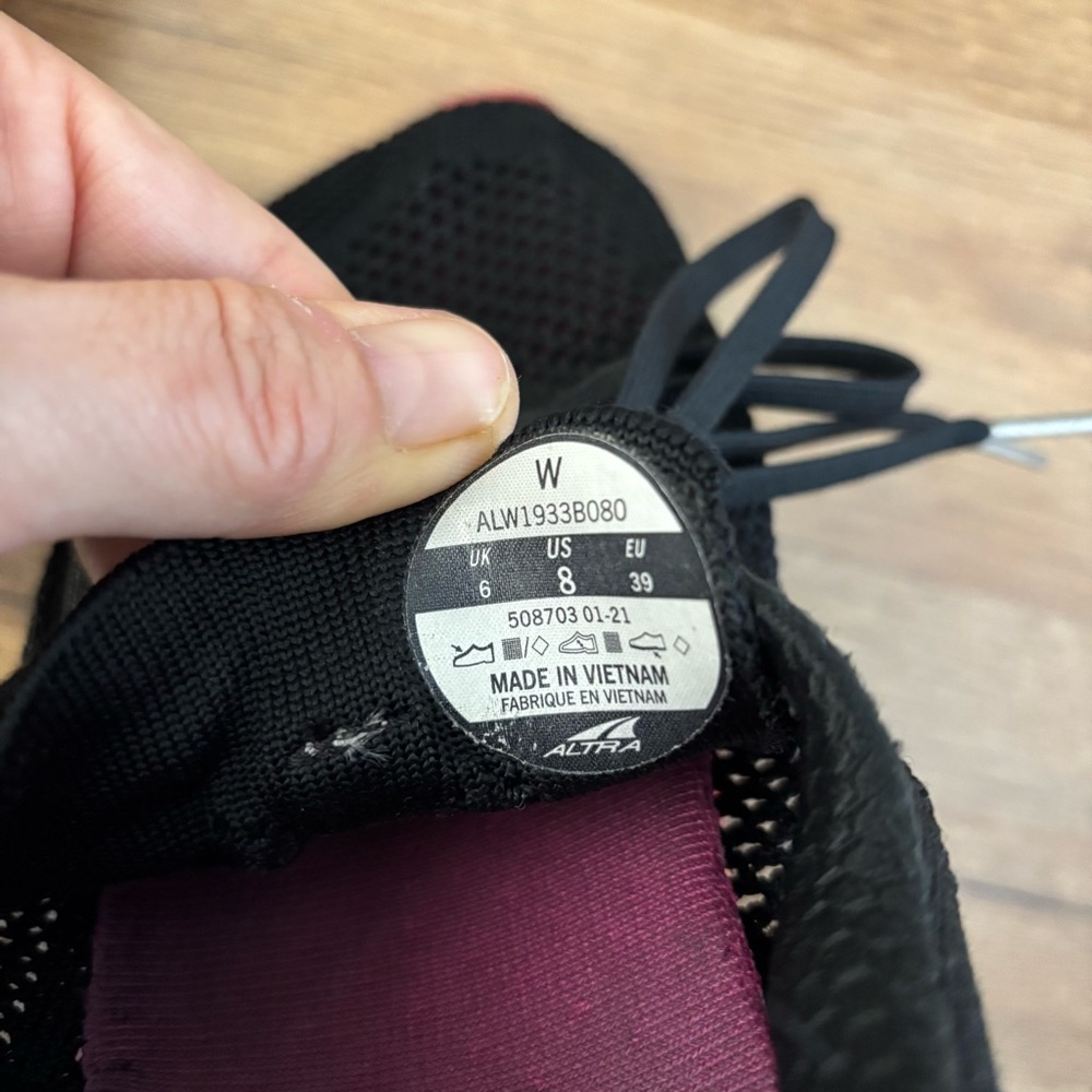 Altra Escalante Racer ALW1933B060 Black Running Shoes Light Weight - Picture 2 of 9